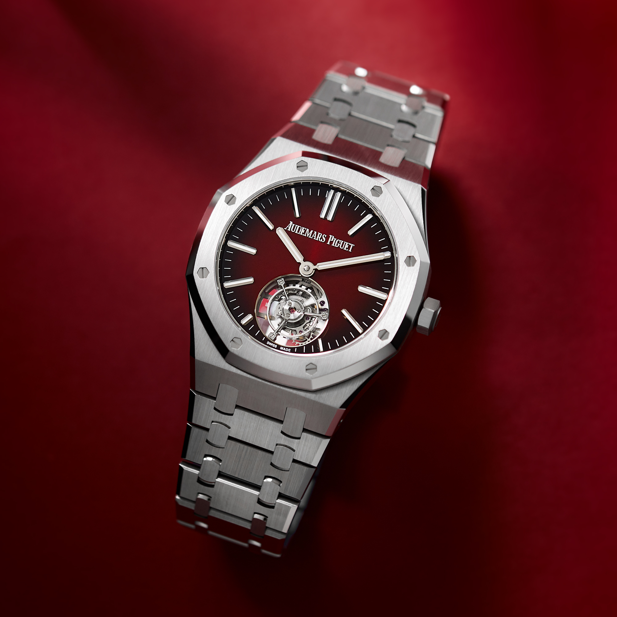 Royal Oak Flying Tourbillon Steel Red Dial 41mm Product Image 2