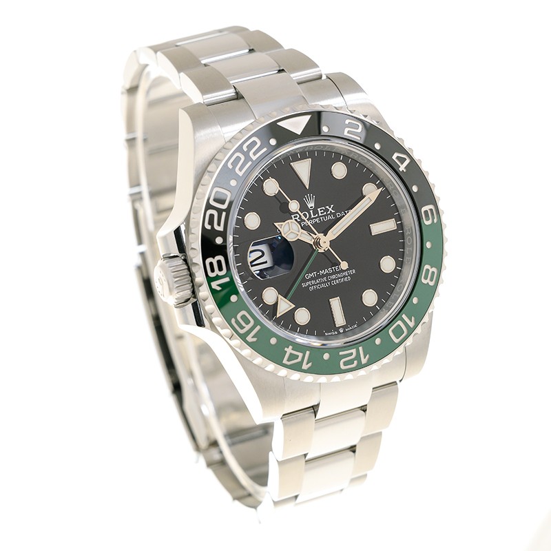 GMT-Master II Steel Black Dial "Sprite" 40mm Product Image 2