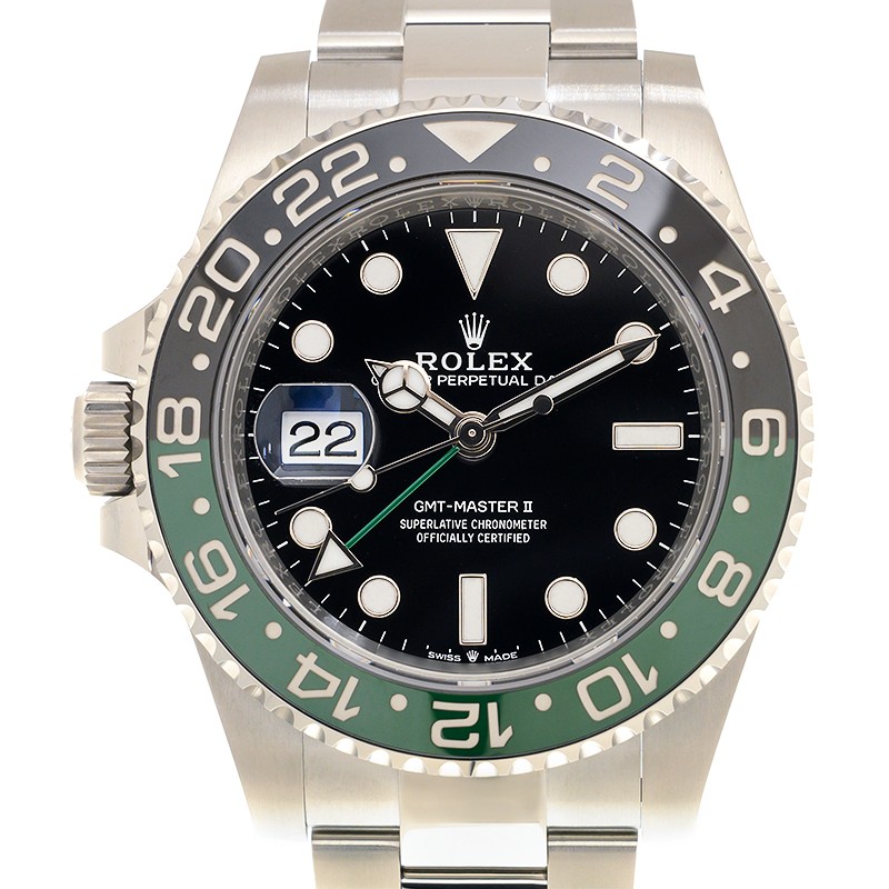 GMT-Master II Steel Black Dial "Sprite" 40mm Product Image 3