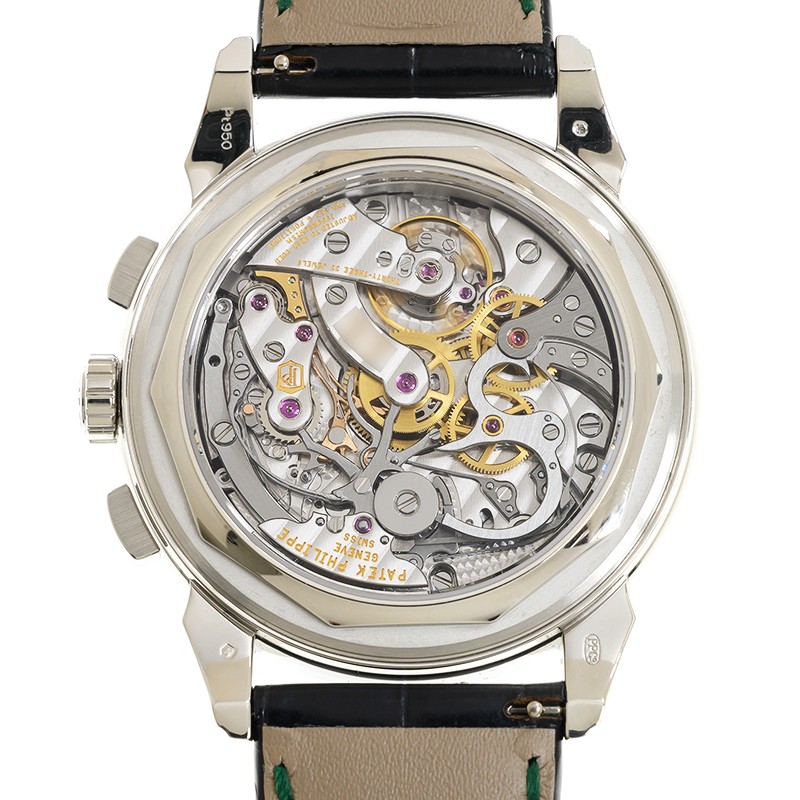 Perpetual Calendar Chronograph Platinum Green Dial 41mm Product Image 2