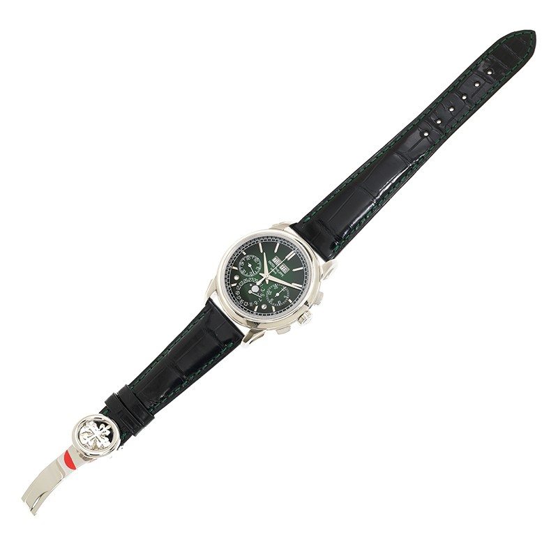 Perpetual Calendar Chronograph Platinum Green Dial 41mm Product Image 3