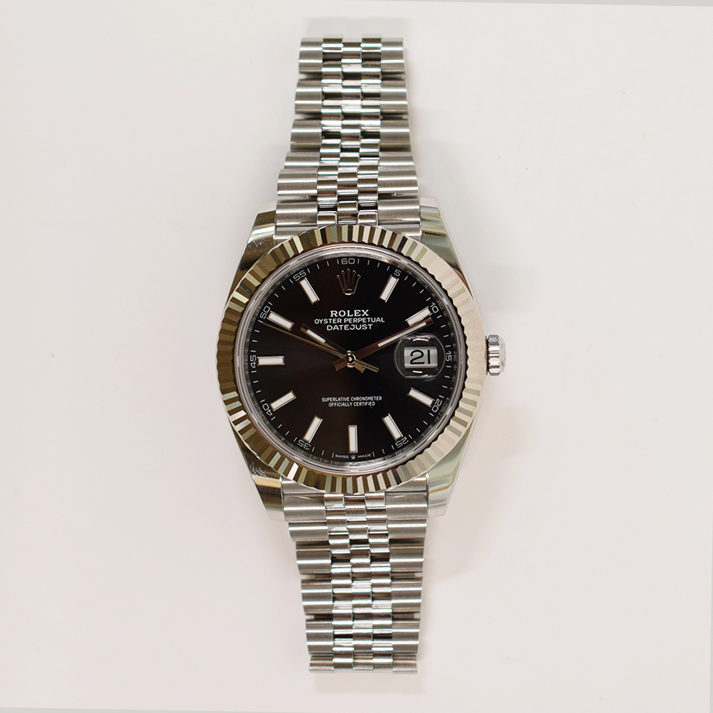 Datejust Steel Jubilee Black Dial 41mm Product Image 1