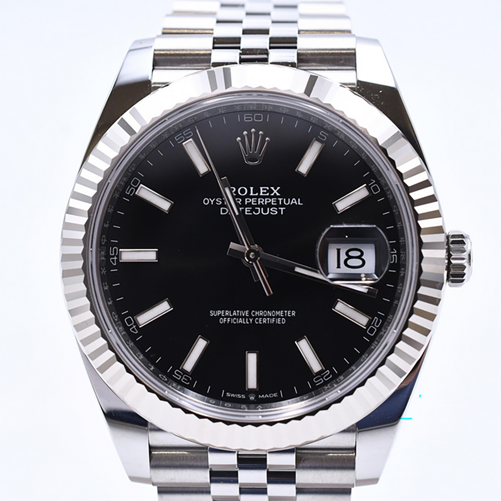 Datejust Steel Jubilee Black Dial 41mm Product Image 2