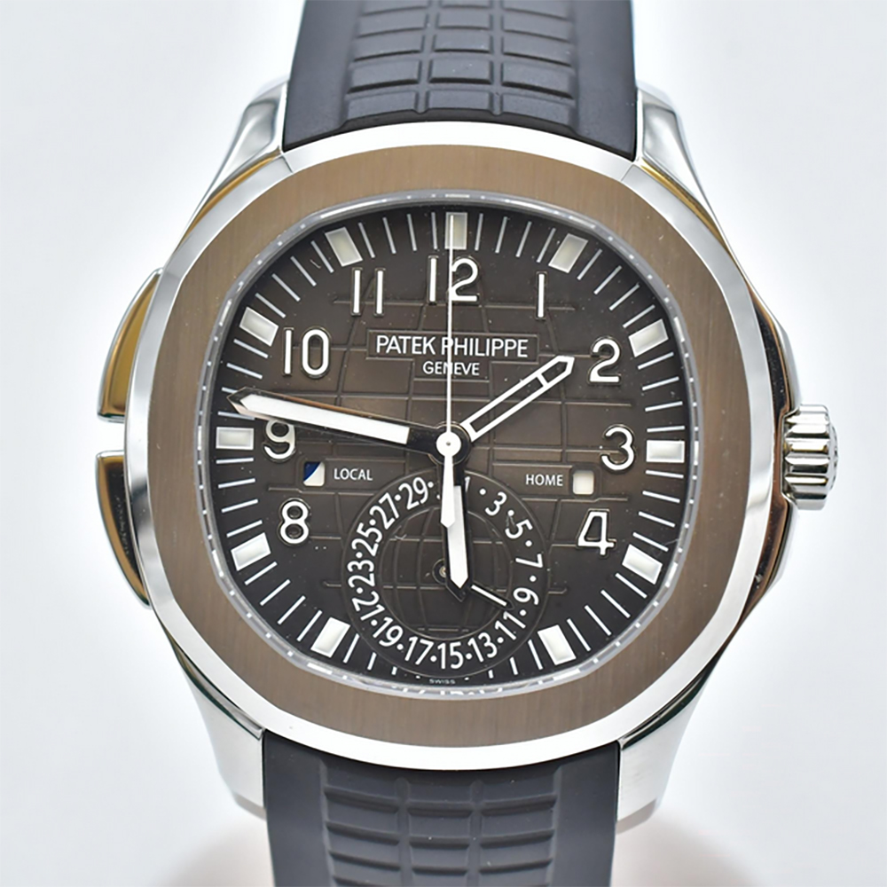 Aquanaut Travel Time Steel Black Dial 40mm Product Image 2