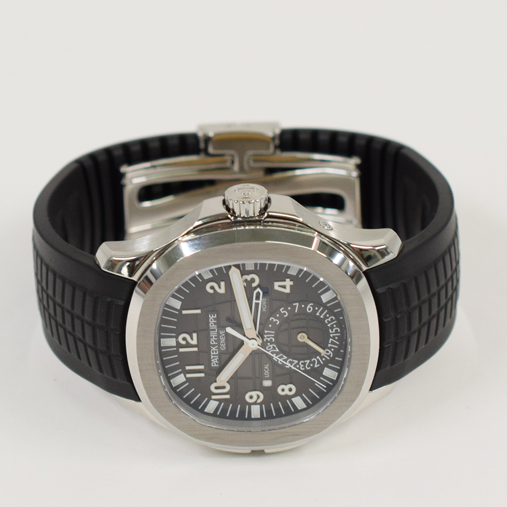 Aquanaut Travel Time Steel Black Dial 40mm Product Image 3