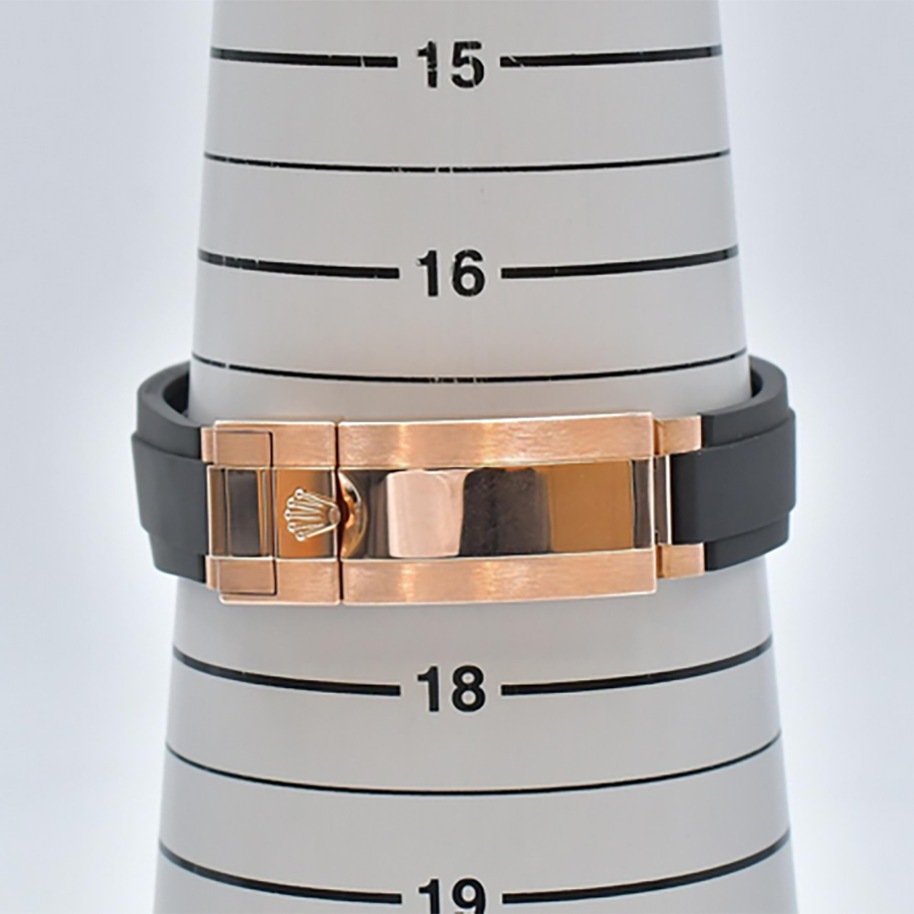 Yacht-Master Rose Gold Oysterflex Pave Dial 40mm Product Image 11