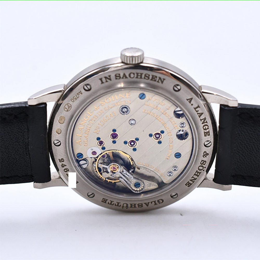 Saxonia White Gold Silver Dial 35mm Product Image 6