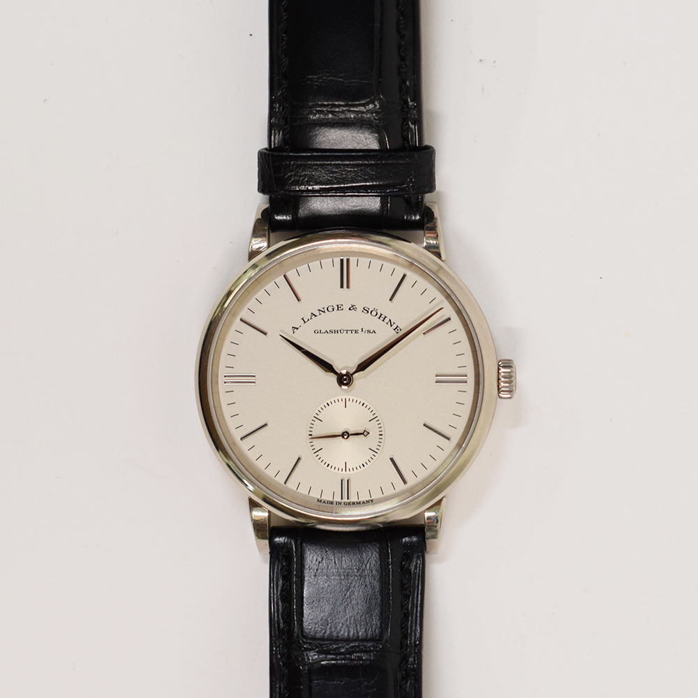 Saxonia White Gold Silver Dial 35mm Product Image 2