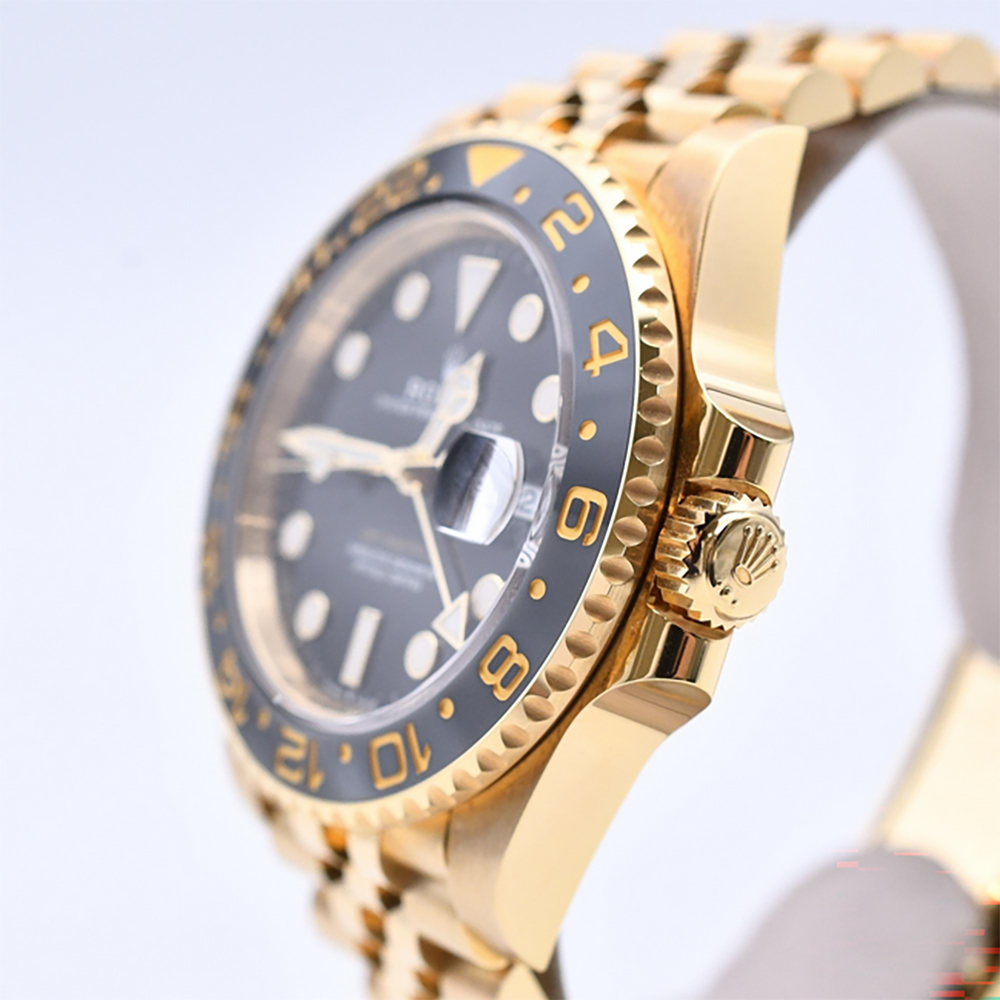 GMT-Master II Yellow Gold Jubilee Black Dial 40mm Product Image 4