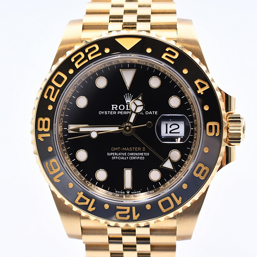 GMT-Master II Yellow Gold Jubilee Black Dial 40mm Product Image 2