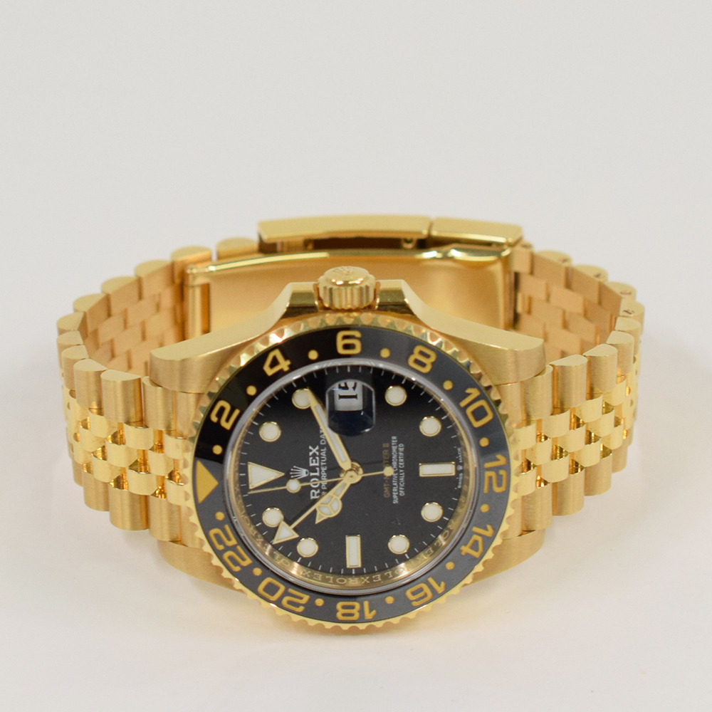 GMT-Master II Yellow Gold Jubilee Black Dial 40mm Product Image 3