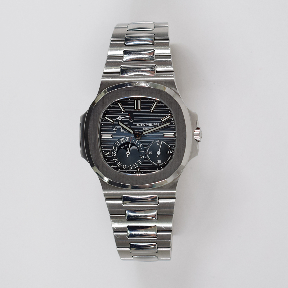Nautilus Moonphase Steel Blue Dial 40mm Product Image 1