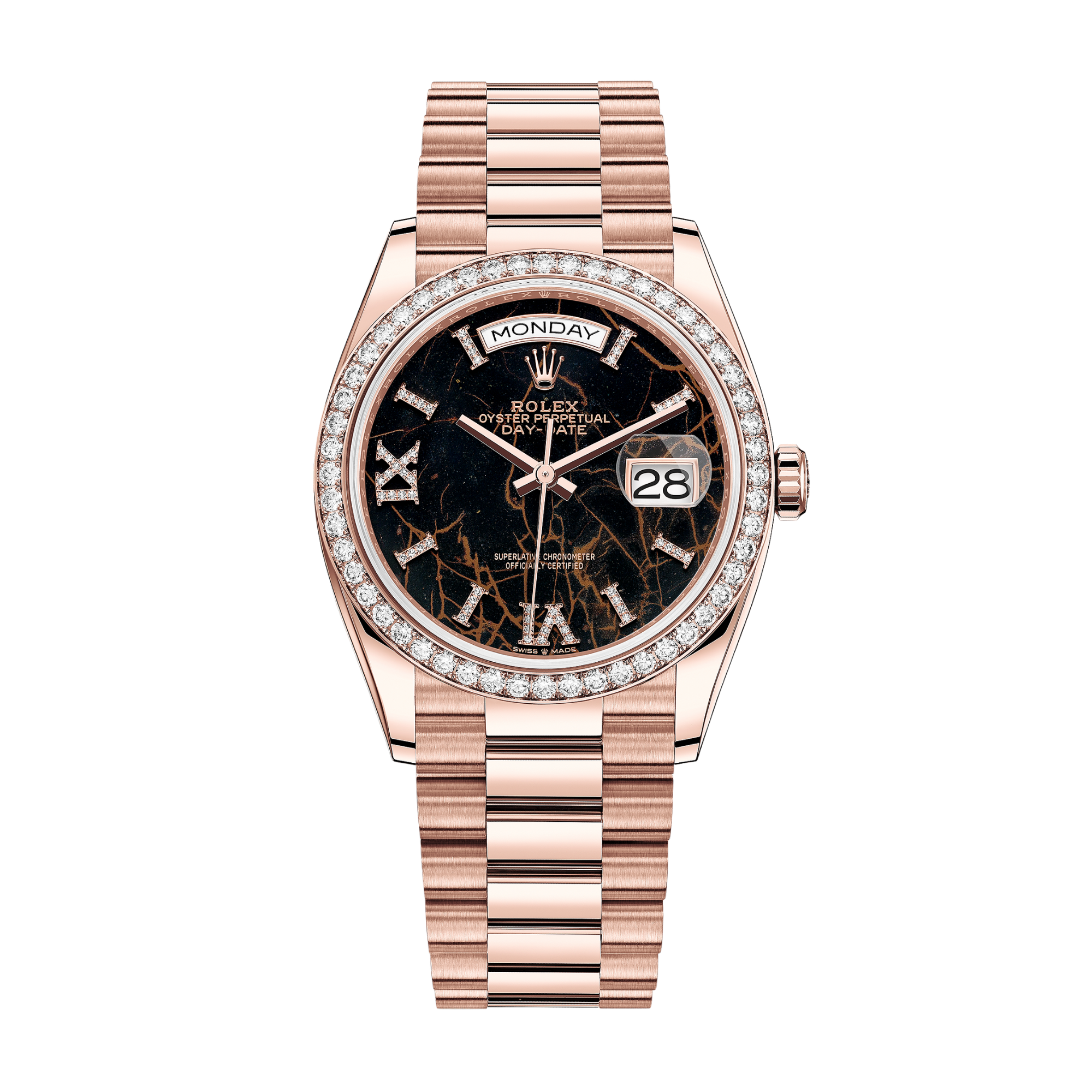 Day-Date Rose Gold Diamond Eisenkisel Dial 36mm Product Image