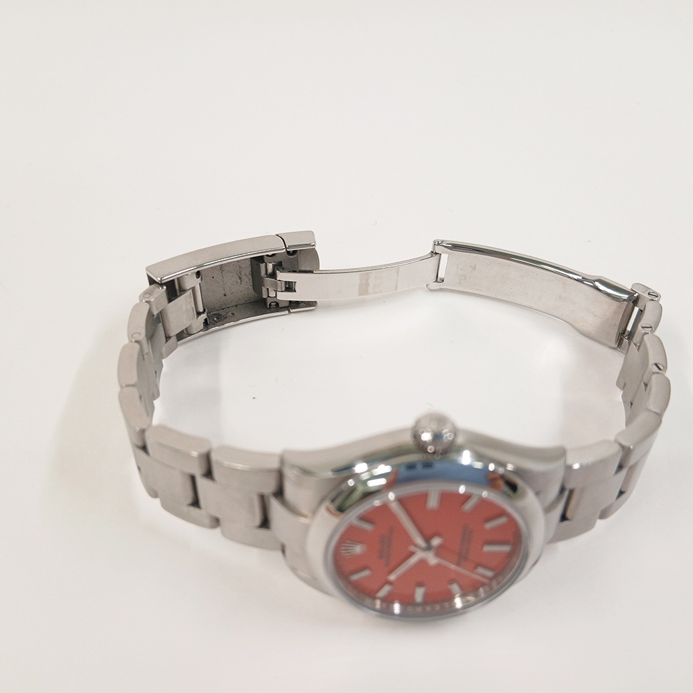 Oyster Perpetual Steel Red Dial 31mm Product Image 6