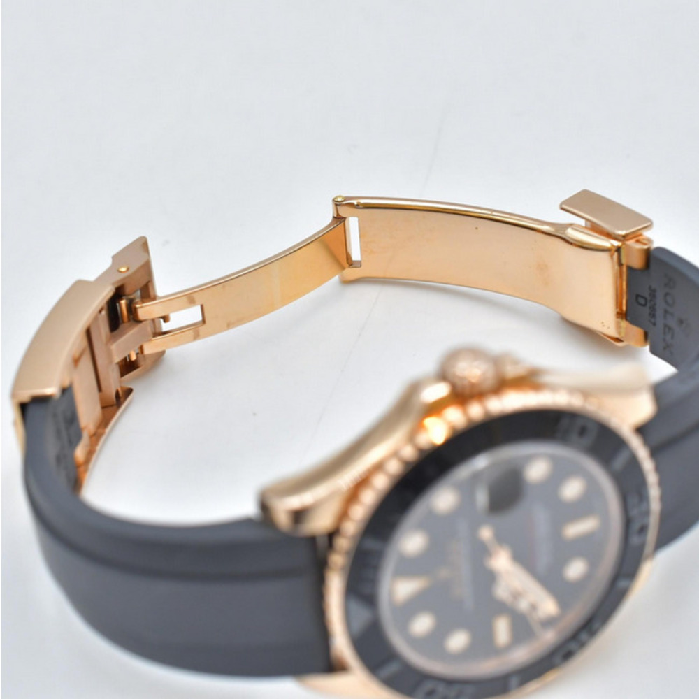 Yacht-Master Rose Gold Oysterflex Black Dial 37mm Product Image 5