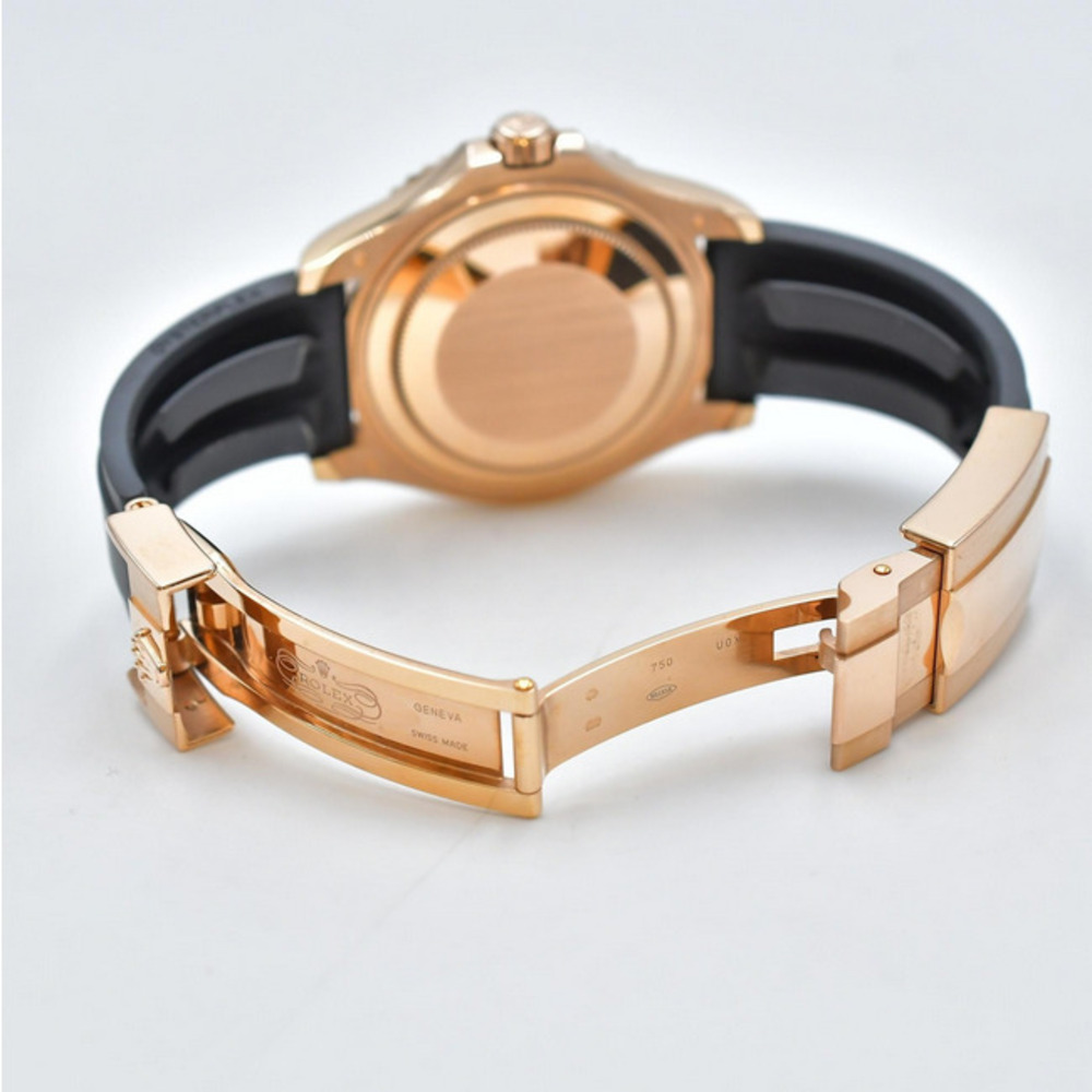 Yacht-Master Rose Gold Oysterflex Black Dial 37mm Product Image 6