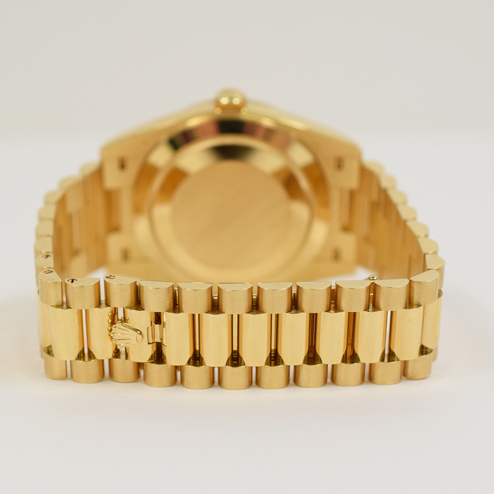 Day-Date Yellow Gold Green Ombré Dial Product Image 3