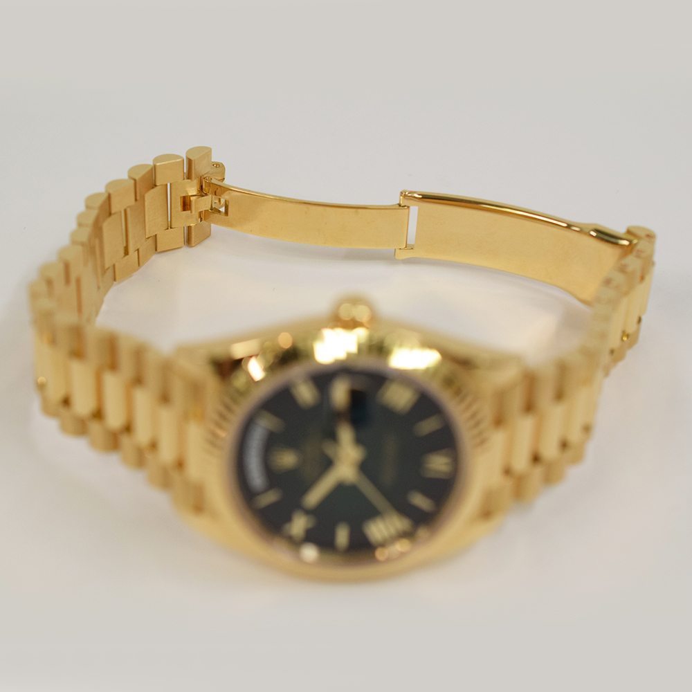 Day-Date Yellow Gold Green Ombré Dial Product Image 6