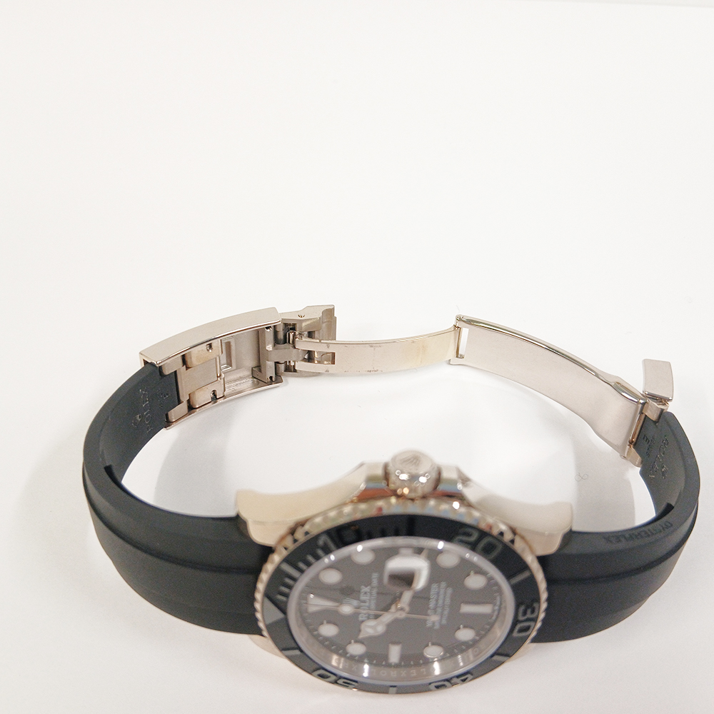 Yacht-Master White Gold Oysterflex Black Dial 42mm Product Image 6