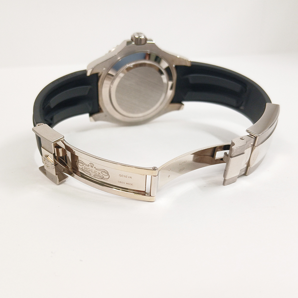 Yacht-Master White Gold Oysterflex Black Dial 42mm Product Image 4