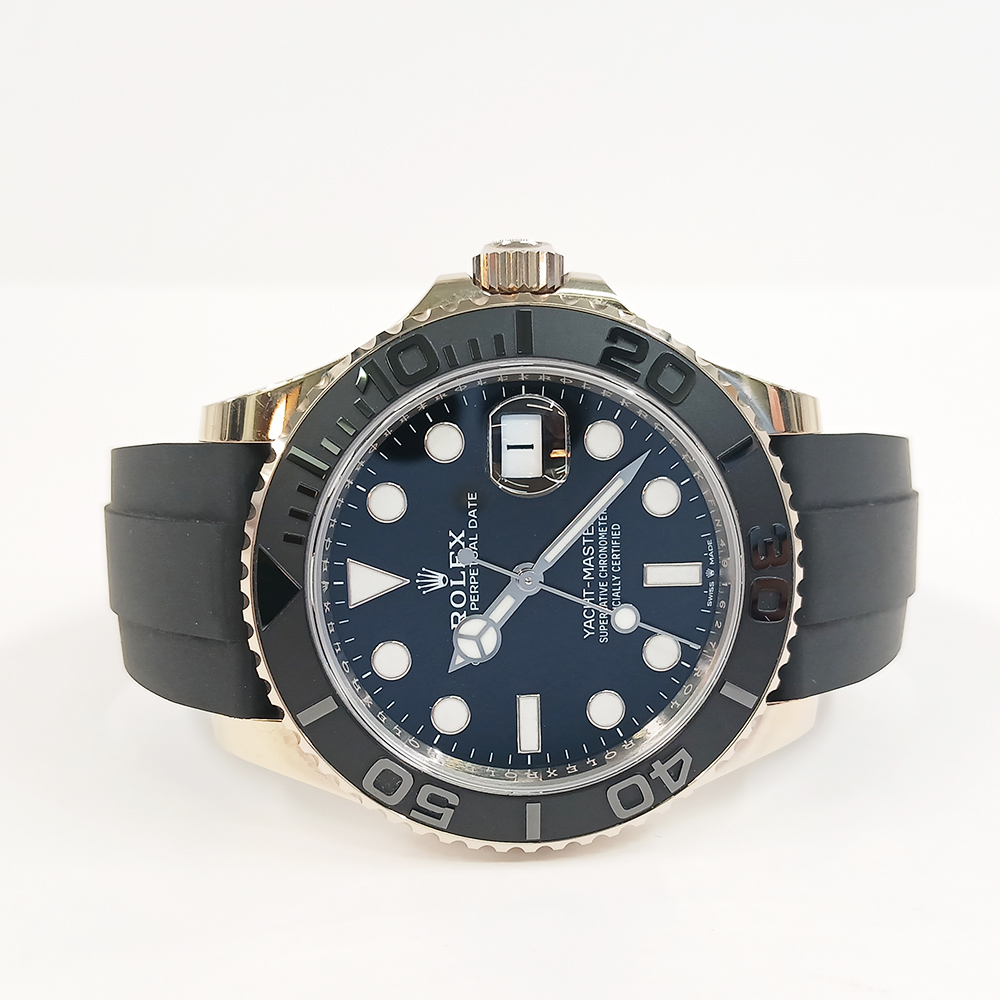 Yacht-Master White Gold Oysterflex Black Dial 42mm Product Image 2