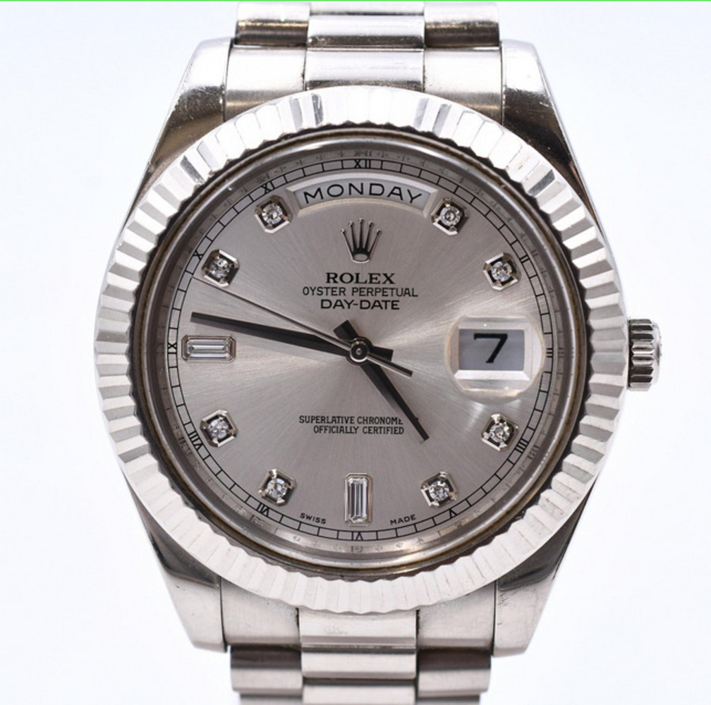 Day-Date II White Gold Silver Dial 41mm Product Image 2
