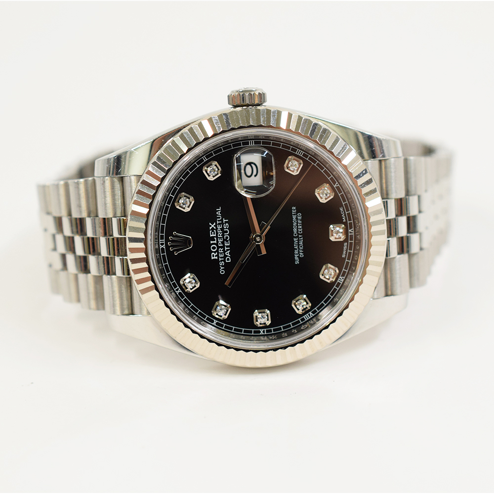 Datejust Steel Jubilee Black Dial 41mm Product Image 2