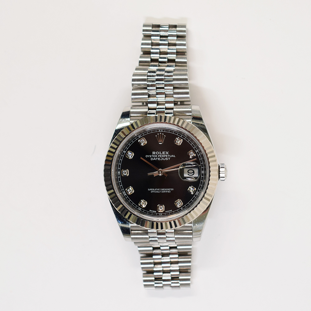 Datejust Steel Jubilee Black Dial 41mm Product Image 1