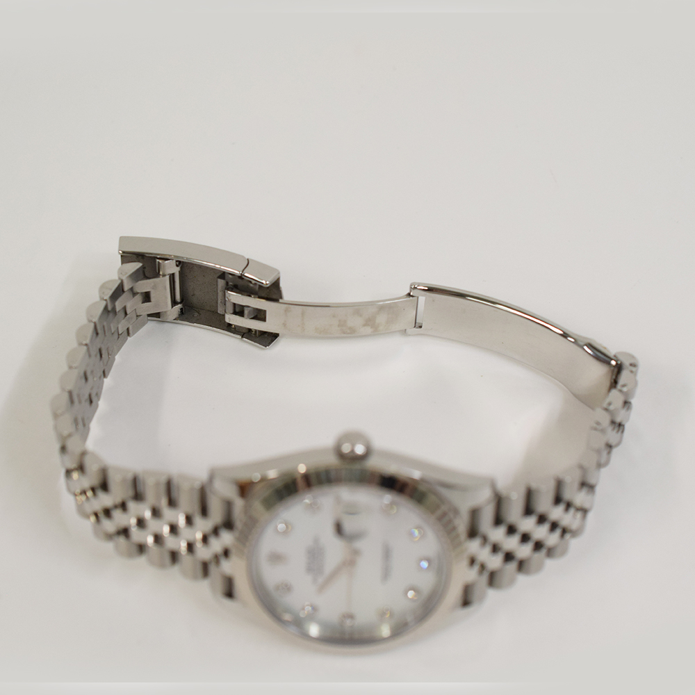 Datejust Steel Diamond Jubilee Mother of Pearl Dial 41mm Product Image 6