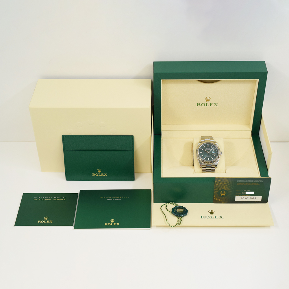Datejust Steel Green Dial 41mm Product Image 10