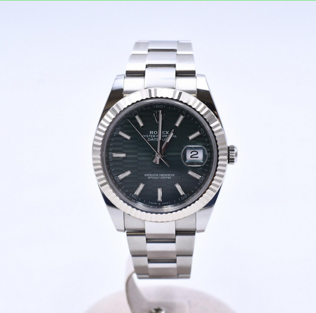Datejust Steel Green Dial 41mm Product Image 1