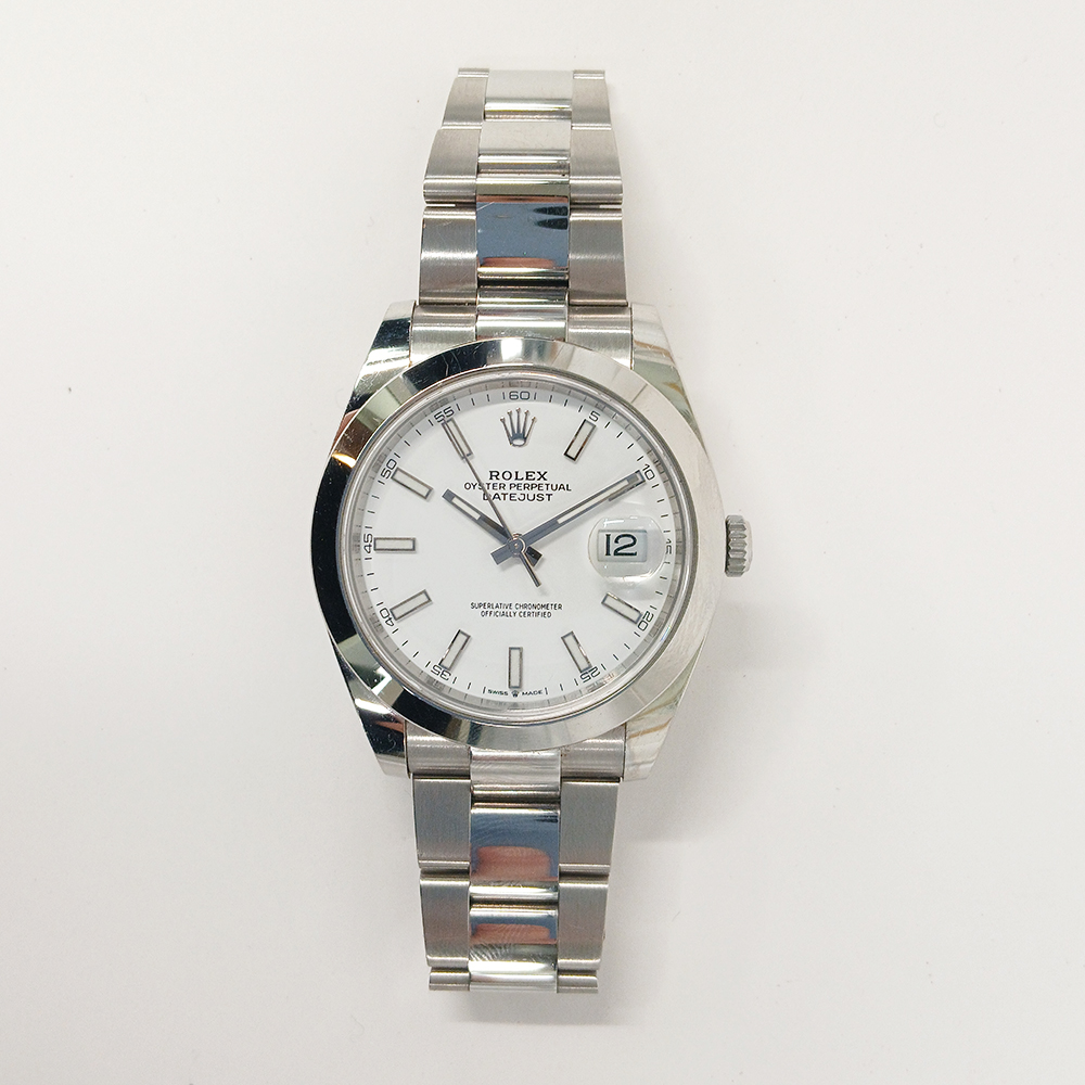 Datejust Steel White Dial 41mm Product Image 1