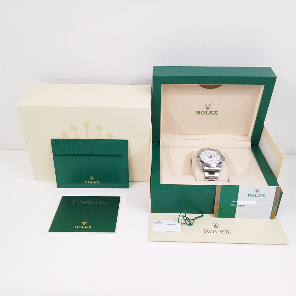 Datejust Steel White Dial 41mm Product Image 10