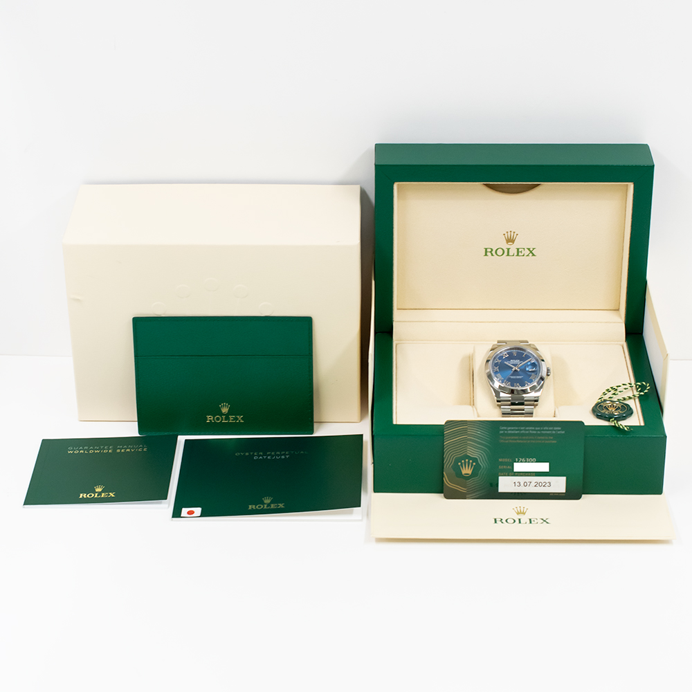 Datejust Steel Blue Dial 41mm Product Image 10