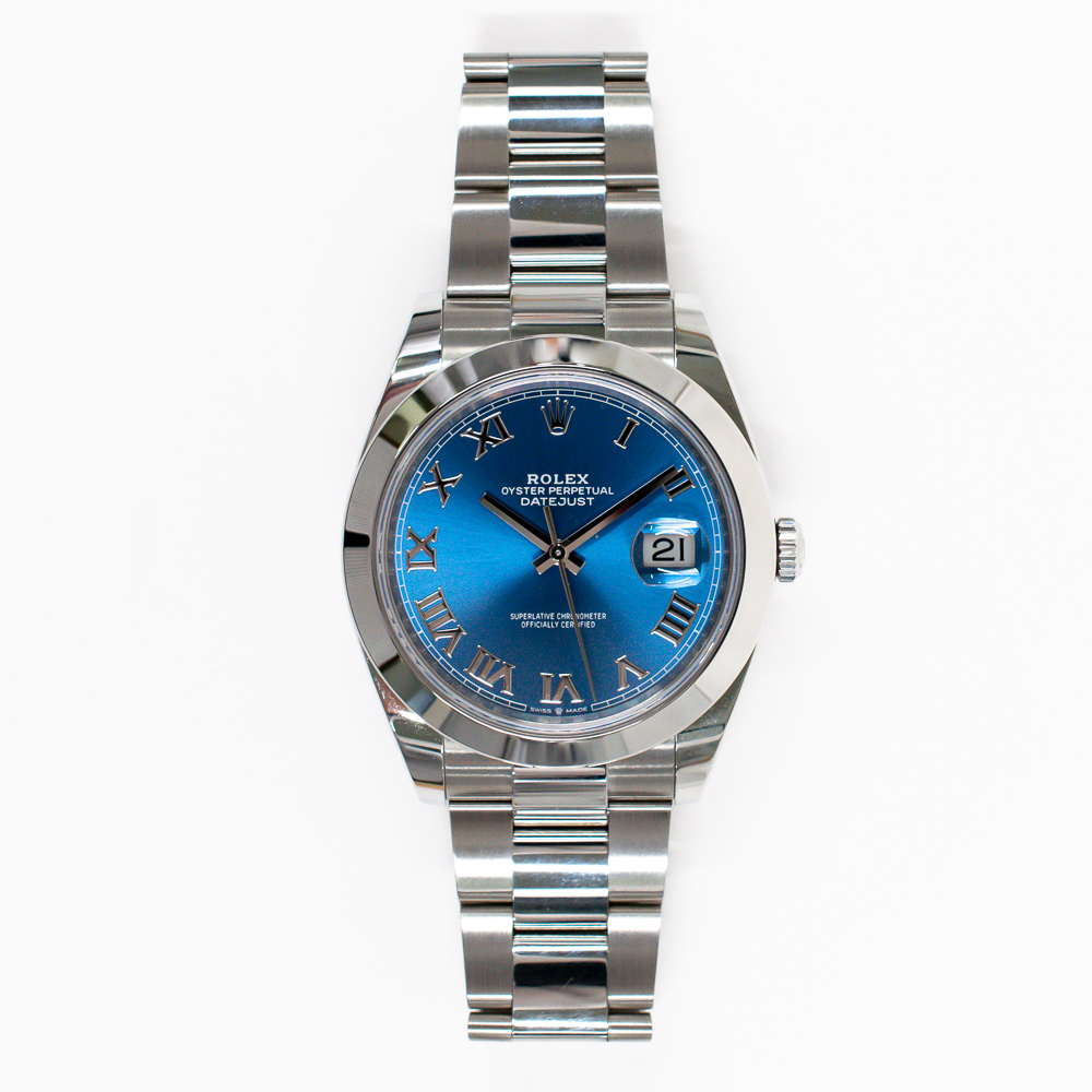 Datejust Steel Blue Dial 41mm Product Image 1