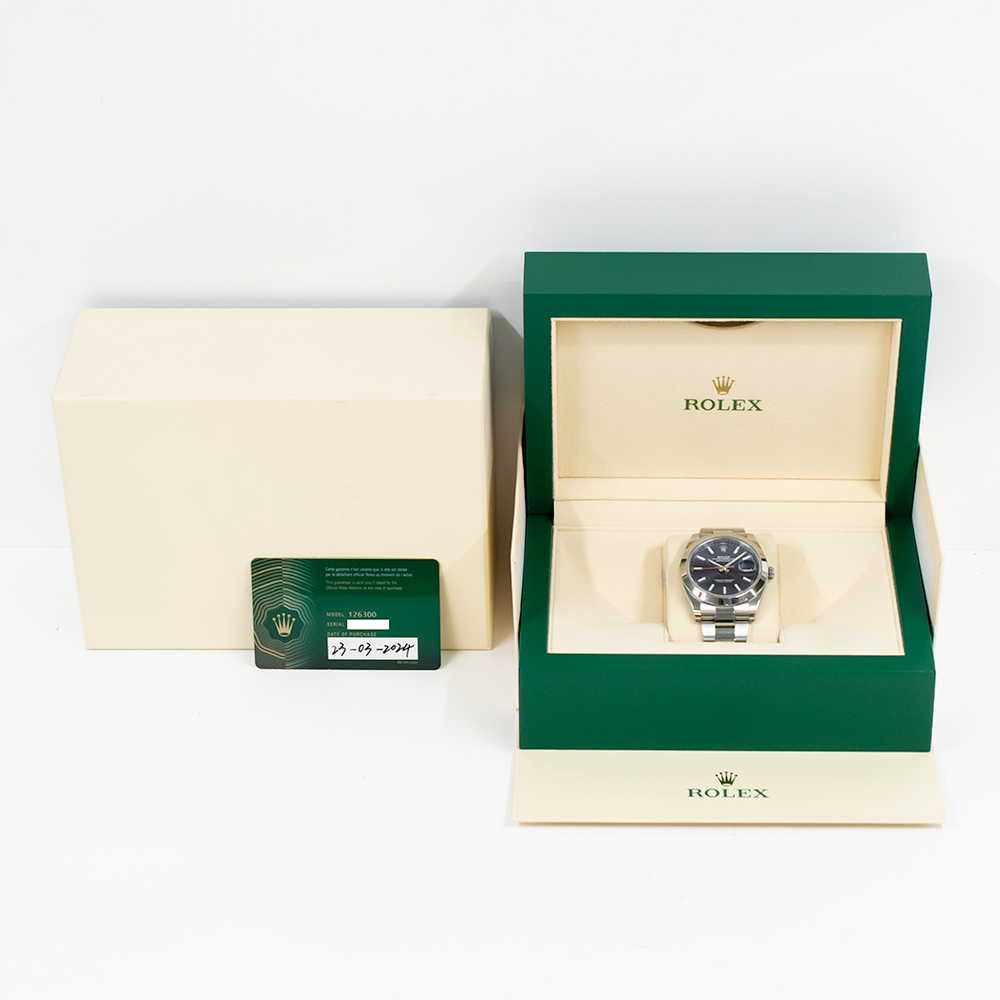 Datejust Steel Blue Dial 41mm Product Image 10