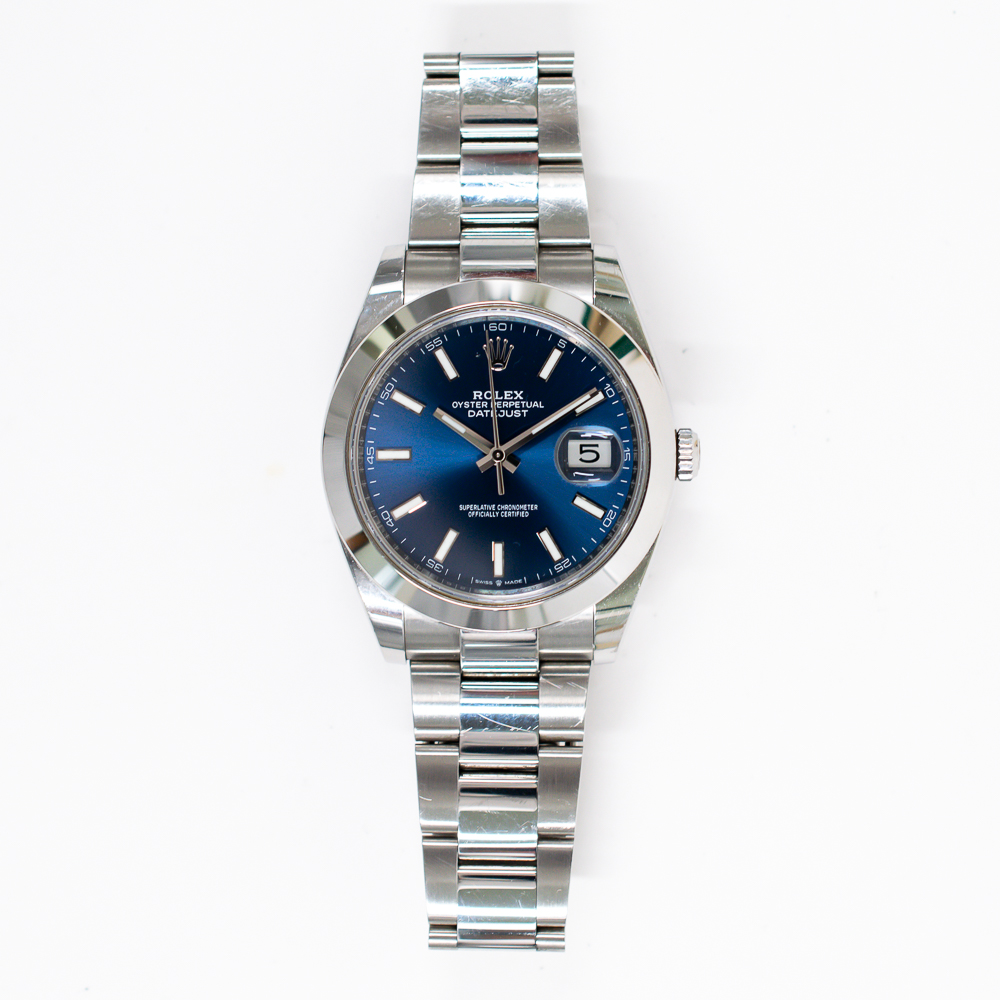 Datejust Steel Blue Dial 41mm Product Image 1