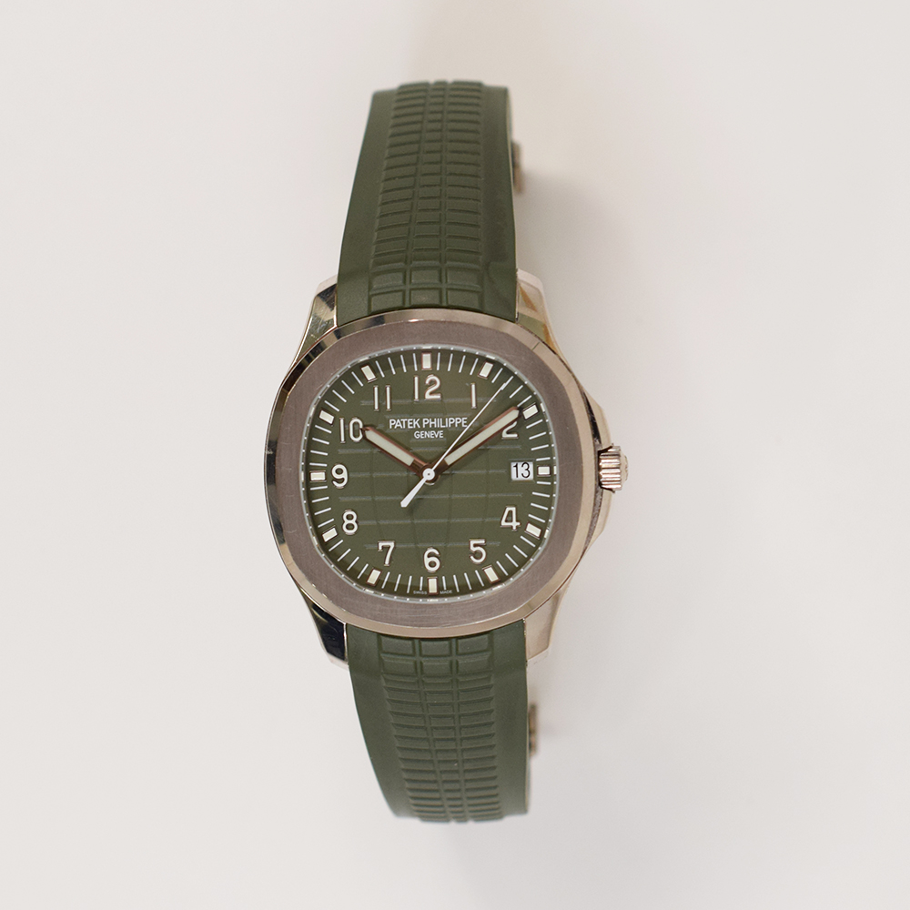 Aquanaut White Gold Green Dial 42mm Product Image 1