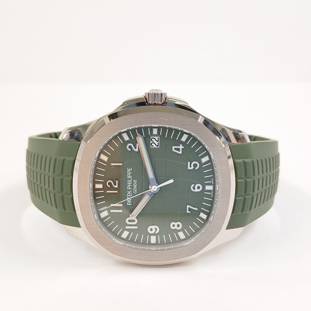 Aquanaut White Gold Green Dial 42mm Product Image 1