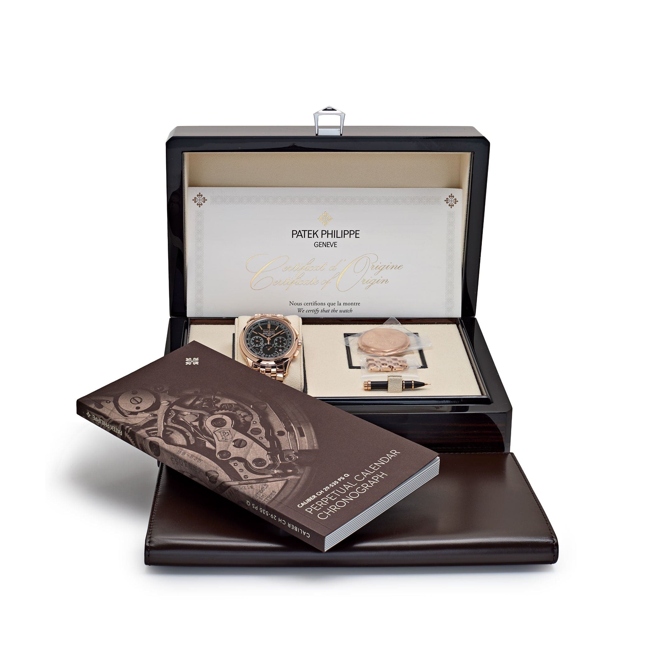 Perpetual Calendar Chronograph Rose Gold Black Dial 41mm Product Image 11