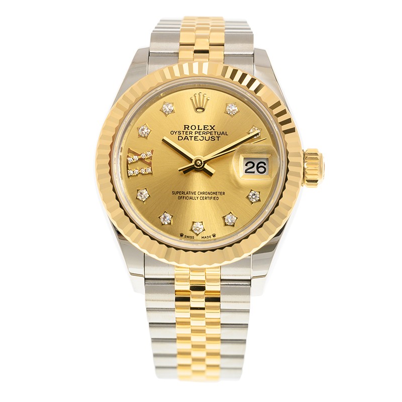 Lady-Datejust Yellow Gold Jubilee Champagne Dial 28mm Product Image 1