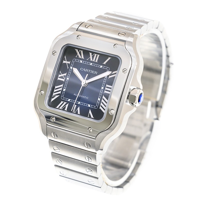 Santos de Cartier Steel Blue Dial 35mm Product Image 2