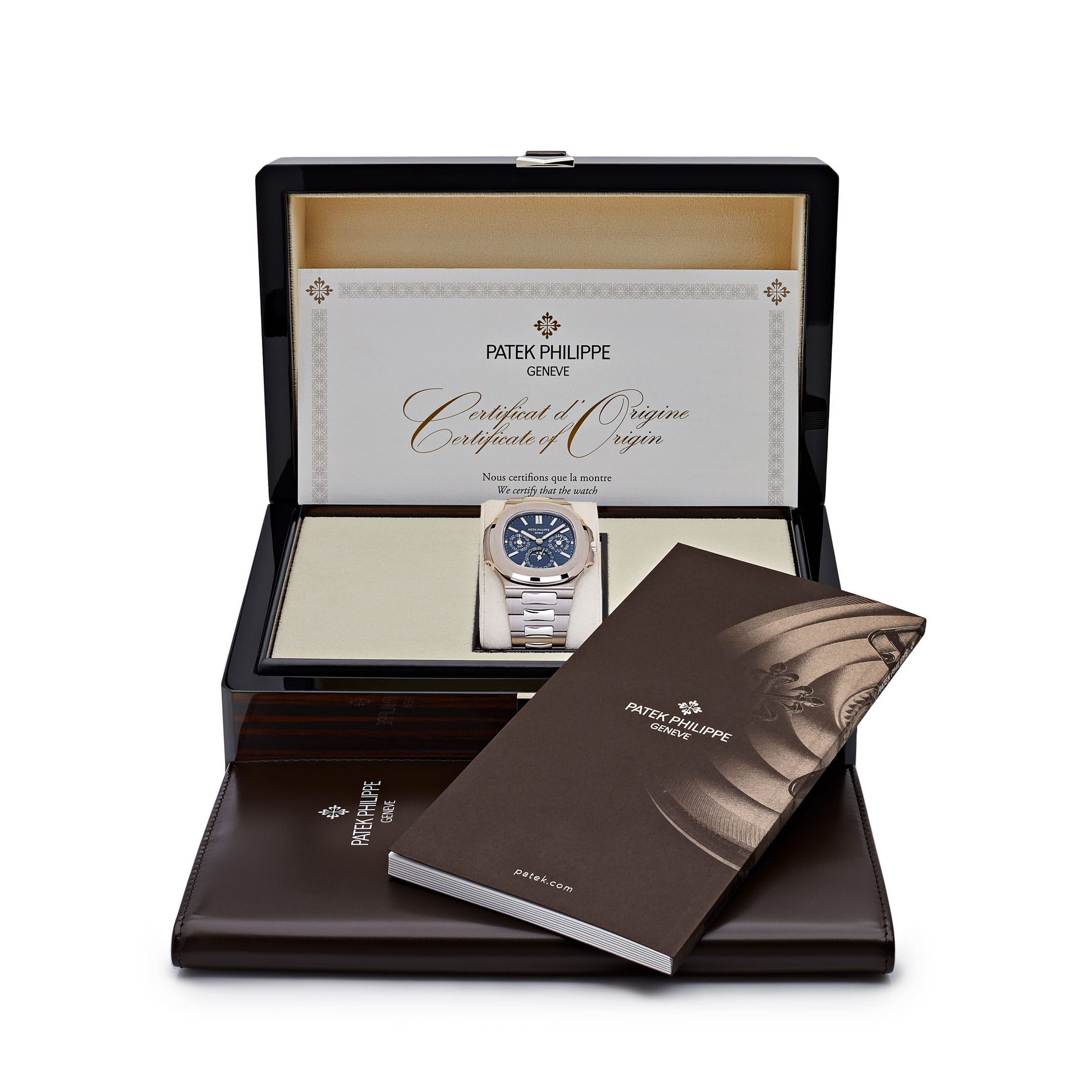 Nautilus Perpetual Calendar White Gold Blue Dial 40mm Product Image 11