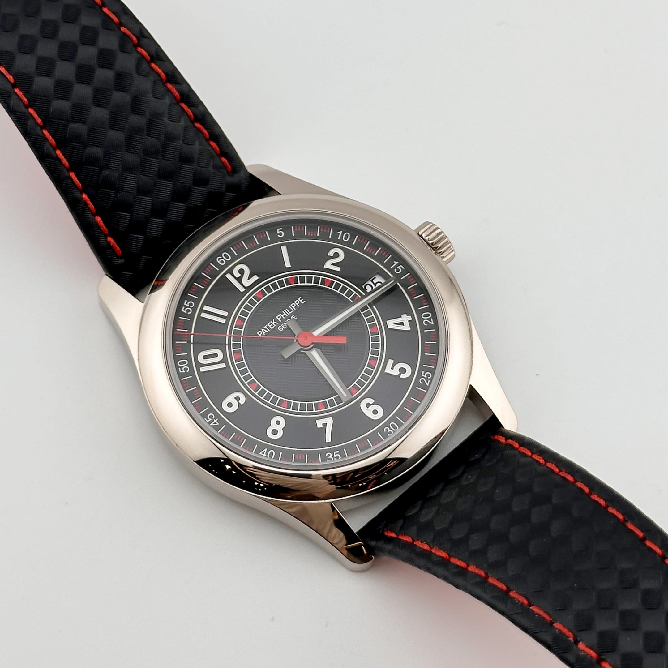 Calatrava White Gold Black Dial 40mm Product Image 1