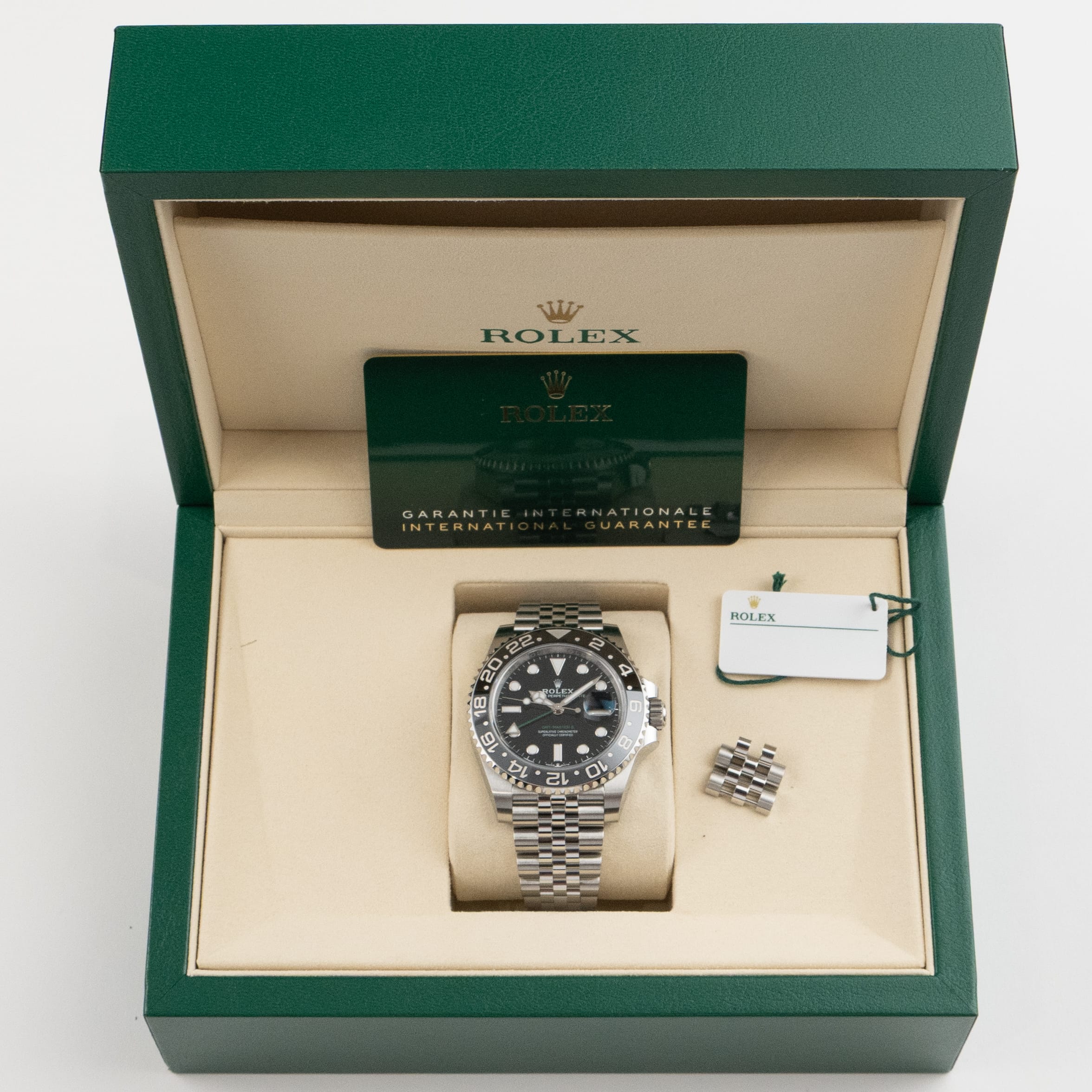 GMT-Master II "Bruce Wayne" Steel Jubilee Black Dial 40mm Product Image 10