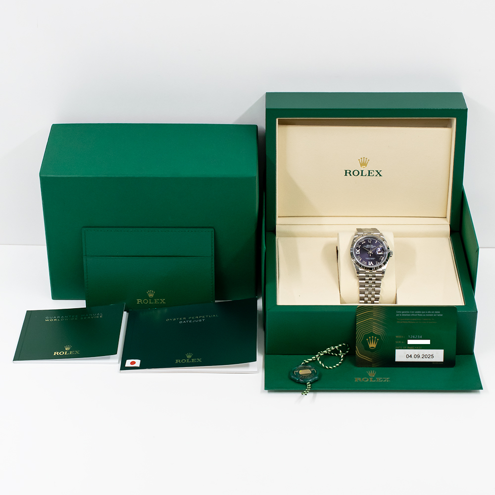 Datejust Steel Jubilee Purple Dial 36mm Product Image 10