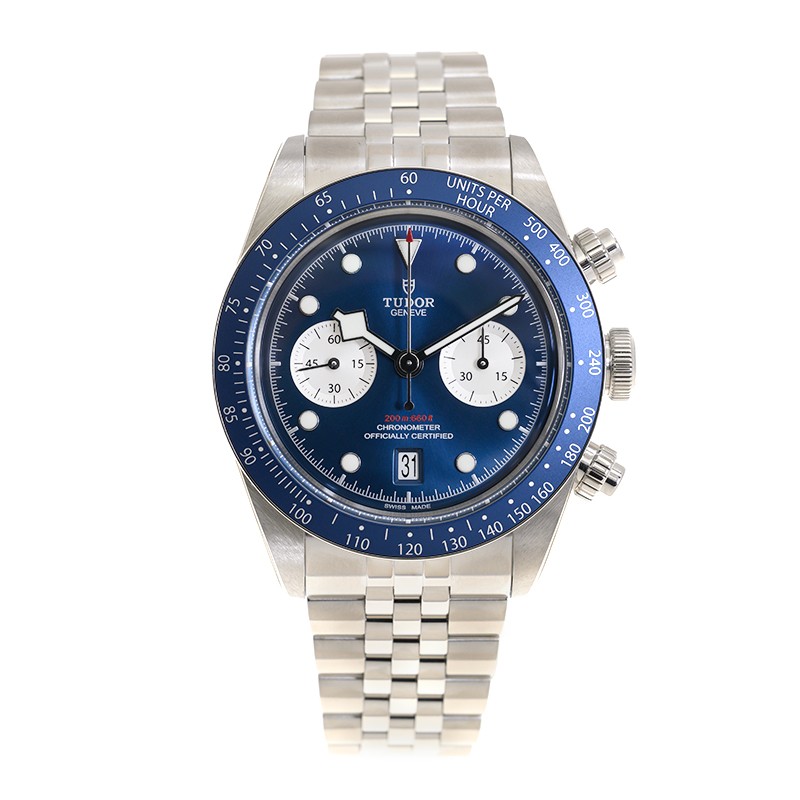 Heritage Black Bay Chronograph Steel Blue Dial 41mm Product Image 1