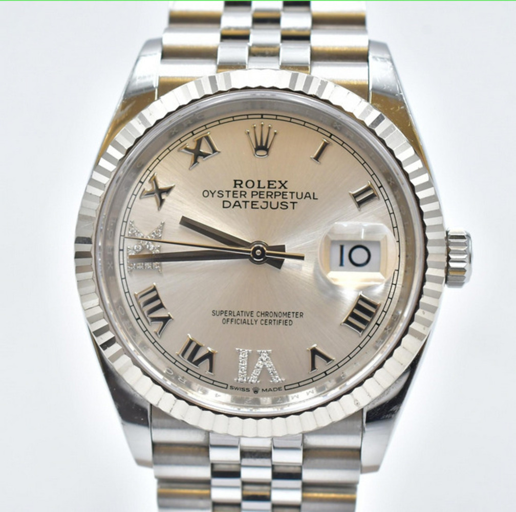 Datejust Steel Silver Jubilee Dial 36mm Product Image 2
