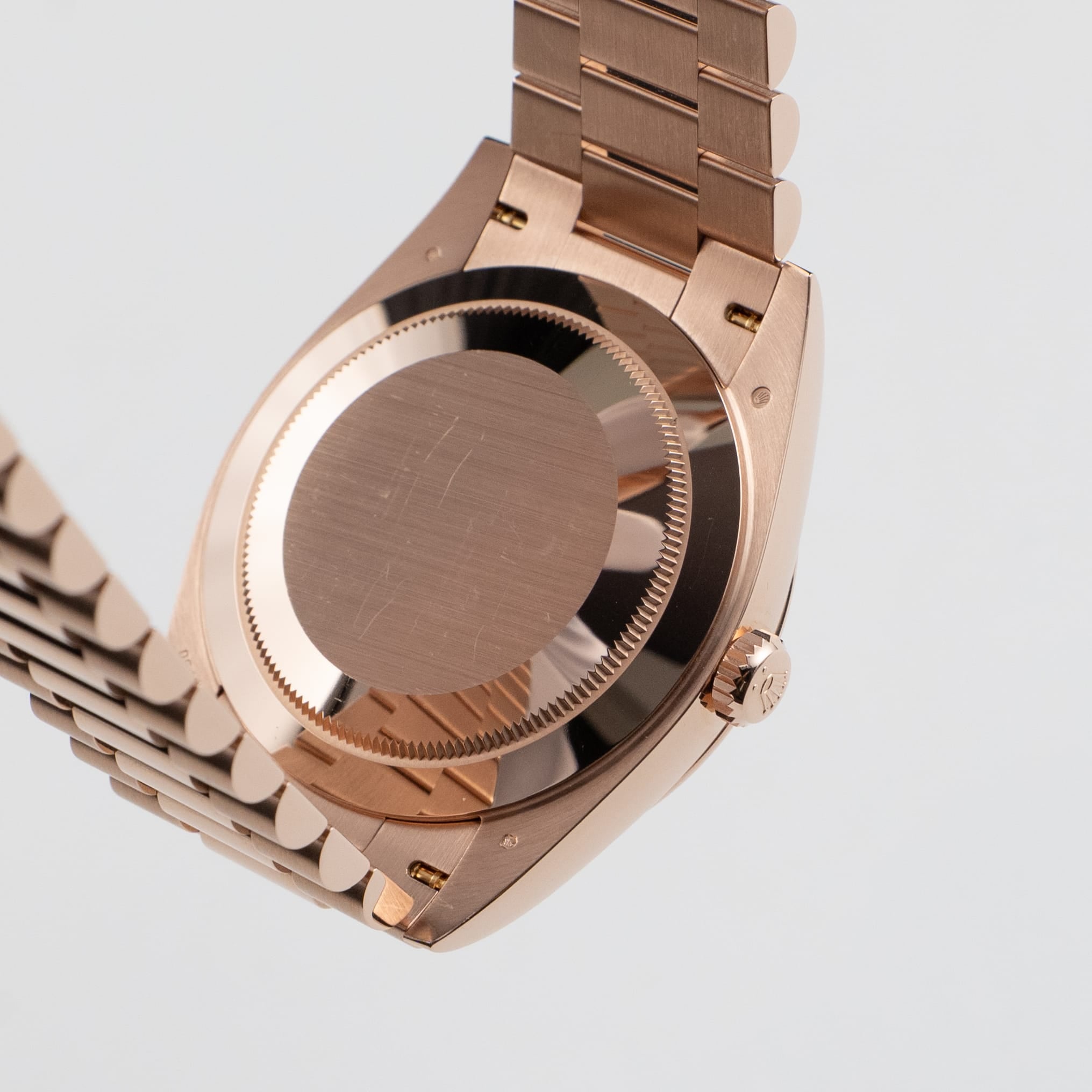 Day-Date Rose Gold Olive Dial 40mm Product Image 8