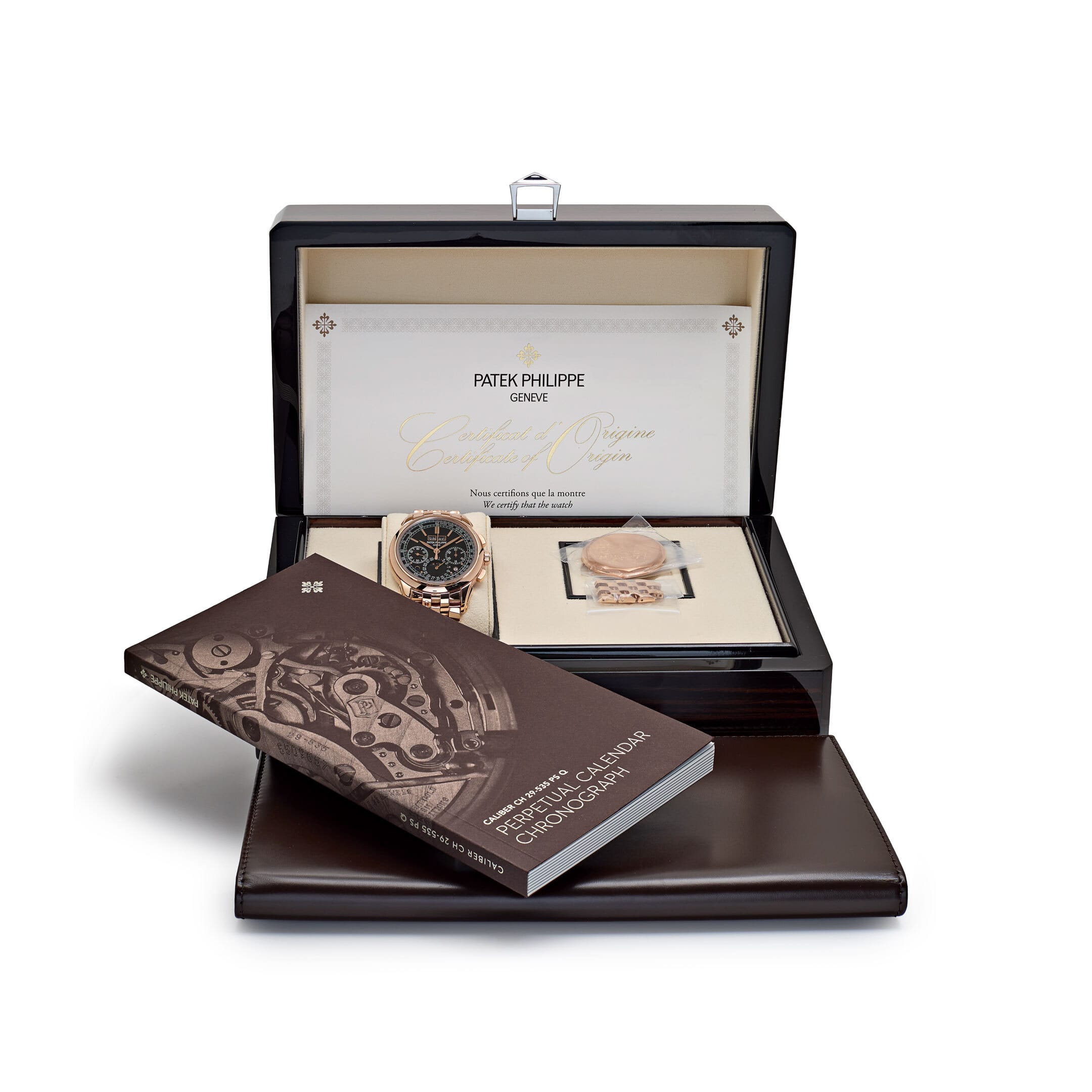 Perpetual Calendar Chronograph Rose Gold Black Dial 41mm Product Image 11